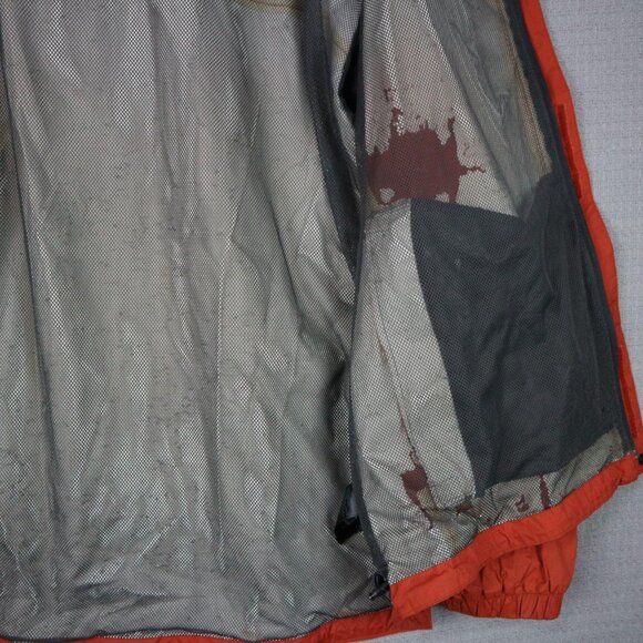 The North Face Orange Shell Packable Hooded Jacket Mens XXL - Picture 7 of 8